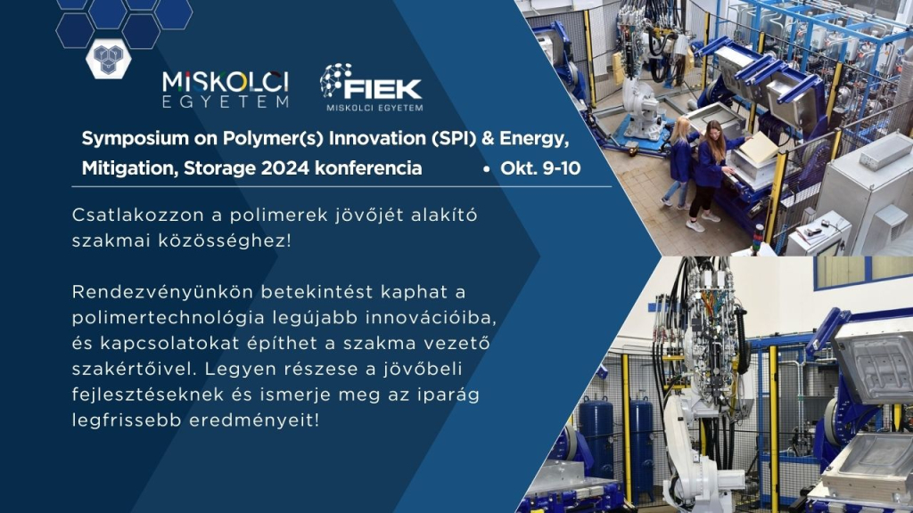 Symposium on Polymer(s) Innovation (SPI) & Energy, Mitigation, Storage 2024 konferencia